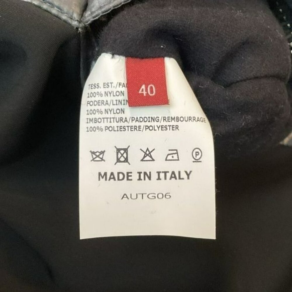 Authier Alta Badia Italian Jacket Womans 40 Primaloft High Neck Zip Closure - Picture 13 of 15